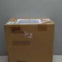 Smiry Rectangle Picnic Table Cover, Waterproof Elastic Fitted Camping Tablecloths for 4 Foot Tables, Wipeable Flannel Backed Vinyl Tablecloth Protector for Indoor, Outdoor (Grey, 24x48 Inches)