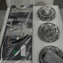 Farmhouse Bathroom Vanity Light, 3-Light Wood Bathroom Light Fixtures Over Mirror, Black Industrial Vanity Lights with Metal Shade, Rustic Bathroom Lighting for Bedroom Living Room Hallway