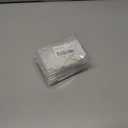 4 x Ephlyn 60Pcs Merry Christmas Cupcake Toppers Edible Rice Paper Round Christmas Gingerbread Man Cake Topper Decorations Women Men Birthday Party Anniversary Decorations Supplies (Brown)