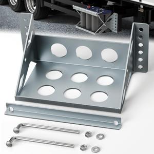 Metal Steel Battery Mounting Box, Durable Quality Metal Battery Tray Box, Easy-To-Install Steel Battery Mounting Box Tray Fits Up To A 10.63" 7.06" 7.5" Battery, Anti-Corrosion, Ventilated Design