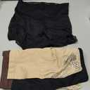 Women's High Waisted Underwear, Ladies Panties with Lace, Comfortable Briefs, 4 Pack (XXL)