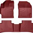 Floor Mats for Toyota Corolla Sedan 2020-2026 (Include Hybrid), Red
