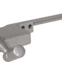 Prime-Line H 3514 9 In. Diecast Construction Aluminum Painted Finish Left Hand Casement Operator with Square Body (Single Pack)