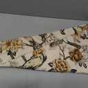 ISAENNE Designer Vintage Linen Round Table Cloth,Floral and Bird Pattern Elegant Tablecloth,Fall Wrinkle Resistant Home Decor Tablecloths for Dining Kitchen Christmas,Diameter 67"-Murad A