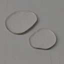 AISBUGUR Jewelry Dish Set of 2, Large Jewelry Tray for More Jewelry Ring Dish Jewelry Bowl with Beautiful Package and Greeting Card Perfect for Birthday Gifts for Women