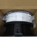 Creality 2 kg Black & White PETG 1.75mm Filament, 3D Printer Filament Bundle, Excellent Toughness High Precision, Odorless Non-Toxic Moistureproof, Glossy, Accuracy +/- 0.02mm