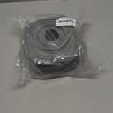 3" Garage Door Bottom Seal Weatherstrip in Grey - 1/4" T Style - All Widths (18' Wide Door)