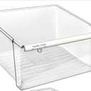[1 Pack] Upgraded 2188656 Fridge Crisper Drawer UPPER Humidity Control Drawer Replacement For Kenmore Whirlpool Fridge Drawer Parts WRS325FDAM04 Drawer