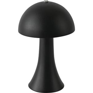 Cordless Table Lamp, Portable LED Desk Lamps, 1800mAh Battery Operated, 3 Color Stepless Dimming Up, for Restaurant, Bedroom, Outdoor Camping, Coffee Shop, Night Light, Rechargeable (Black)