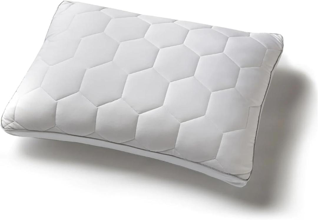 SHEEX Original Performance Down-Alternative Side Sleeper Pillow, Cooling Pillow with Support, King (Pack of 1, Bright White)