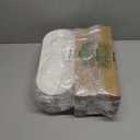 Marsui 2 Pcs White Cable Management Box Cord Hider Organizer with 46 Pcs Cable Management Kit Wire Box for Power Strips Surge Protectors Desk TV Computer Wires