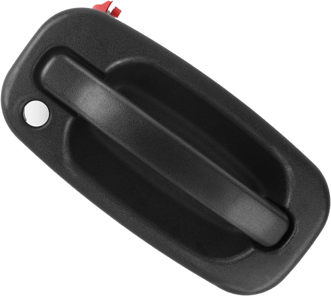 NPAUTO Front Right Exterior Outside Door Handle Passenger Side Replacement for 1999-2006 Chevy Silverado Tahoe Suburban Avalanche, GMC Sierra Yukon XL 1500 2500, 77262 15034986, with Keyhole