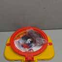 SYNCFUN Mini Basketball Hoop LED Scoring Indoor Hoop with 2 Balls, Indoor Adjustable Height Basketball Hoop, Space-Saving, Christmas Birthday Gifts Toy for Boy Girl Over 18 Months