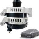 New Alternator Compatible with 2015-2017 Chrysler 200 3.6L,2014-2022 Jeep Cherokee KL V6 3.2L 160 Amp,12 Volt Alternator 6-Groove Decoupler Pulley Clockwise Replace# 4210000820, 4210000821