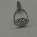 Manual Potato Masher Sweet Potato Crusher Vegetables and Fruits Kitchen Tool for Quick Food Preparation Silver