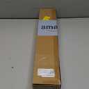 TEECK Shower Curtain Rod, 32-79 inch Adjustable Tension Spring, 1 Inch Shower Curtain Rod Tension, Anti-Slip, Rust-Proof, No Drilling, for Bathroom, Nickel