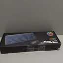 Wireless Keyboard and Mouse Bluetooth, Multi-Device Mini Keyboard, Switch up to 3 Devices, Slim Portable Travel Backlit Cordless Set, RGB Silent Mouse, for Mac, iOS, Android, Ipad (Black