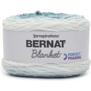 Spinrite Bernat Blanket Perfect Phasing Yarn-Deep Teal