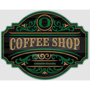 Oregon Ducks Coffee Shop Sign - 24"