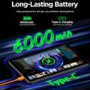 Callsky-Tab Tablet, 10 Inch Tablet, Android 15 Tablet with Octa-core Processor, 6000mAh Battery,Widevine L1, WiFi 6 & Bluetooth 5.4, Dual Cameras, Dual Speakers
