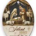 7 x Nativity Christmas Ornaments 2026 - Catholic Faith Idea Gifts for Christmas Tree, Christian Ornaments Keepsake, Religious Gifts for Women Christian, Family, Friend