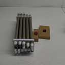 Double Curtain Rod silver, 32"-144" 