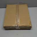 JANSNIMEN Corner Bread Box for Kitchen Countertop, Large Bread Container Storage Vintage Wooden Farmhouse Bread Box with Window for Homemade Bread Holder (Bamboo)