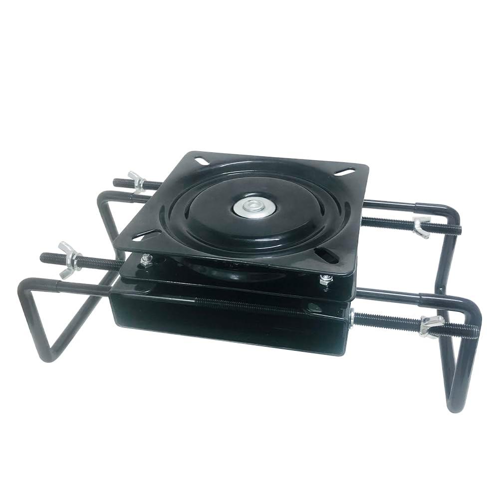 2 x Clamp on Boat Seat Mount with Swivel Ideal for Kayak Jon Boat (2)