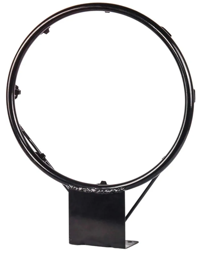 Basketball Rim Replacement Accessory 12inch Basketball Hoop Garage Mounted Outdoor Goal Basketball Backboard and Rim and Net Kid Basketball Rims