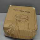 Waffle Cone Maker, 750W Thin Waffle Maker (Ice Cream Cone) with Shaper Roller, 7.08" Nonstick Plate