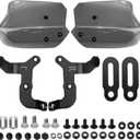 Motorcycle Handlebar Wind Deflector Handguards Wind Shield Protection Replacement for Honda 150 PCX160 PCX150 PCX125 PCX 150 160 125 Hand Guards Protector (Color: Smoke)