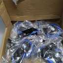 3 Inch Swivel Stem Caster Wheels Heavy Duty Threaded Stem Mount Casters Set of 4 with American Size UNC 1/2"-13 x 1