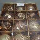 Hollyone 4 Inch Bronze Christmas Ornaments 12Pcs Brown Christmas Tree Ornaments Balls Colored Shatterproof Christmas Ornaments for Xmas Tree Decor Holiday Party Wreath Home Decor (Bronze, 100mm)