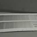 8" x 26" Return Air Grille - Sidewall and Ceiling - HVAC Vent Duct Cover Diffuser - [White] [Outer Dimensions: 9.75w X 27.75" h]