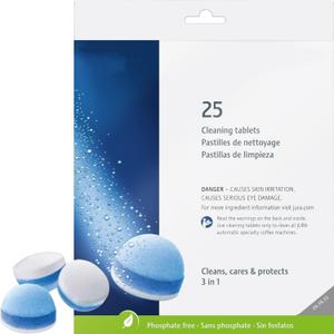 3-Phase Cleaning Tablets Deep Cleaning For ALL Coffee Machines25 count