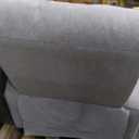 Oxford Baby Uptown Upholstered Swivel Glider and Recliner Nursery Chair, Gray, Standard