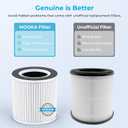 MOOKA Official Replacement HEPA Filter for B-D02L Air Purifier (1-PACK)