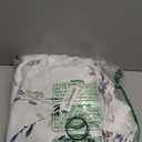 MYSKY HOME Blue and White Floral Light Filtering Curtains 84 Inches Long 2 Panels Set Pattern Grommet Spring Curtains for Living Room Bedroom Dining Room, 52" Wide, Navy Blue