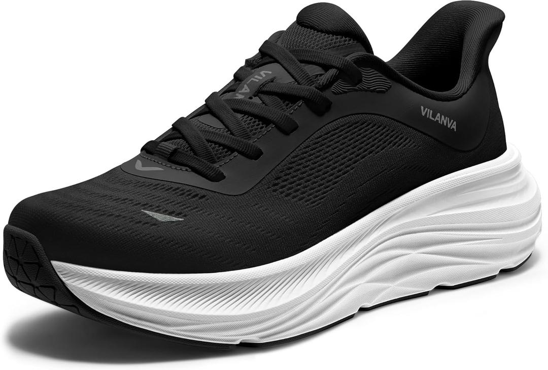 Vilanva Women's Comfortable Walking Shoes Cushion Running Tennis Shoes Non-Slip Workout Gym Athletic Breathable Trendy Fashion Sneakers 6
