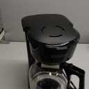 BLACK+DECKER 12-Cup Coffee Maker with Easy On/Off Switch, Easy Pour, Non-Drip Carafe with Removable Filter Basket, Vortex Technology, Black