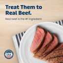 Blue Buffalo True Chews Beef Premium Jerky Cuts Natural Dog Treats, Chicken-Free Recipe, Healthy Reward or Training Treat, Made in the USA with Real Steak & Natural Ingredients, 20 oz. (EXP 08/18/27)