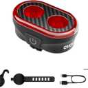Bike Taillight LED Tail Light Smart Brake Sensing Auto On/Off Bike Rear Light Bicycle Rear Lights Night Ride USB Rechargeable IPX6 Waterproof Cycling Safety Taillight Accessories