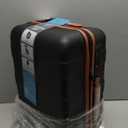 Hardside Carry On Luggage 22x14x9 Airline Approved with Spinner Wheels, Lightweight 20-inch Carry-On Suitcase for Men & Women, Black