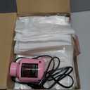 Vacuum Seal Bags for Clothing Travel, 12 Pack Space Saver Vacuum Storage Bags with Electric Pump,Portable Compression Sealer for Clothes, Blankets, Bedding & Travel Essentials,Good for Luggage Packing (Pink Small x3,Medium x3,Large x3,Jumbo x3)