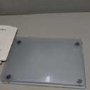 BlueSwan Anti-Cracking Hard Shell Case Compatible with MacBook Air 13 inch, M5 M4 M3 M2 2026-2022 A3449 A3240 A3113 A2681, Drop Protection Soft TPU Bumper PC Base for Air 13.6 inch, Frosted Sky Blue