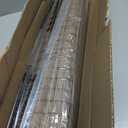 UNISHADES Bamboo Roman Shades w/Valance, 28.5" W × 64" H, Highfield Teak
