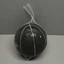 WAYNHUI Official Silent Basketball Size 7 (29.5") New Grooved Airless Foam Soundless Basketball for Quiet Dribbling and Indoor Training NOT CompressedGift for Youth (Black)