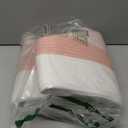 CLHMILY&Z Large Cute Pink Basket - 20x13 Inches - Blanket Hamper for Living Room, Round Storage Bin, XLarge Laundry Organizer for Clothes, for Tree Plant, Mix Brown