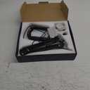 12X Square Magnifying Glass with Light and Stand with 144 LEDs Brightiness, 5 Color Modes Hands Free Lighted Magnifying Glass, 10 Dimmable Brightness Magnifying Desk Lamp for Close Work Craft Reading