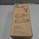 TAILI Shower Caddy Suction Cup 2 Pack with Hooks & Soap holder, Heavy Duty Shower Organizer for Bathroom, No Drilling Bathroom Organizer with Large Capacity, Black Metal Storage Basket